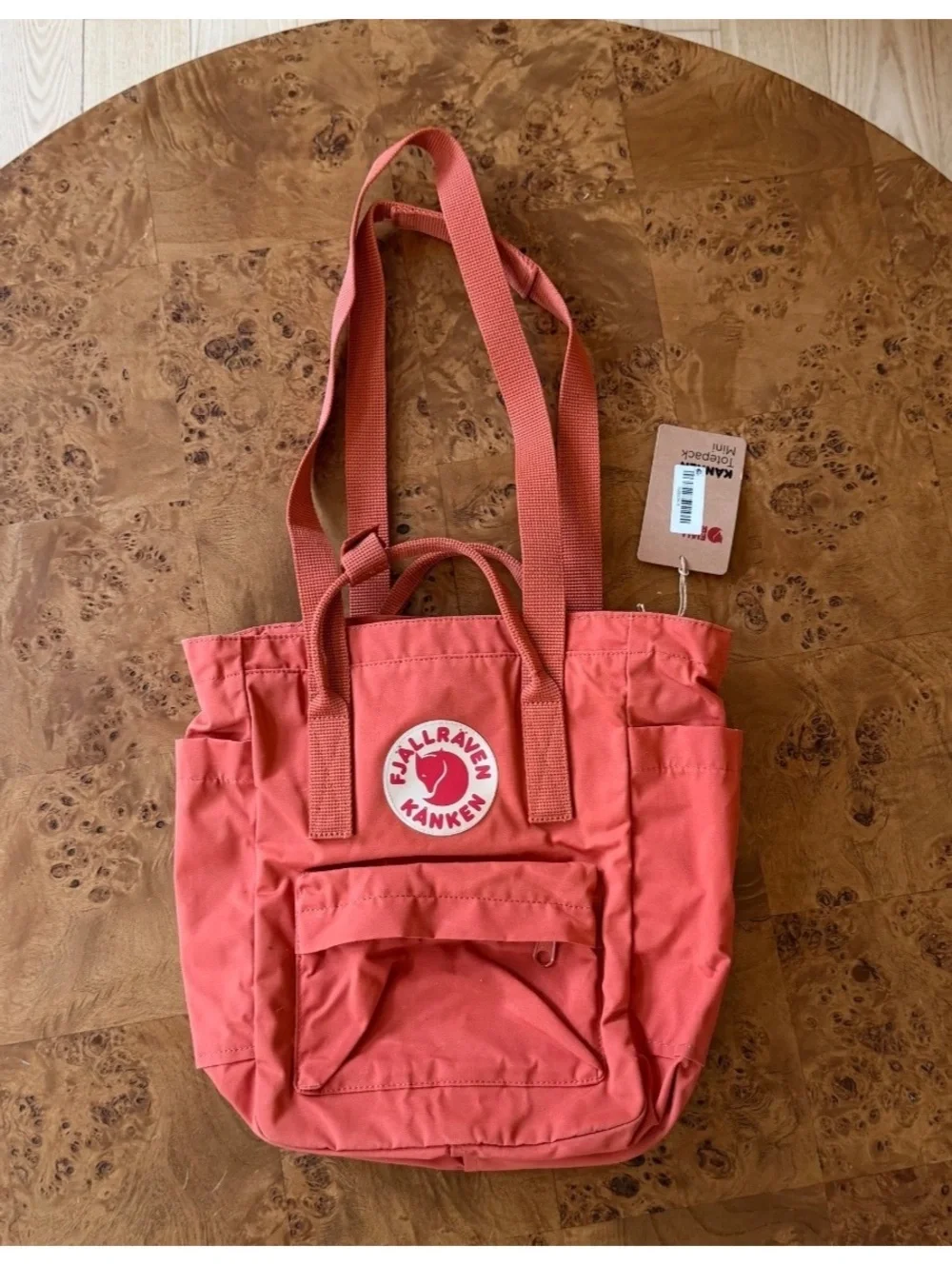 Fjällräven Kånken Tote Backpack Mini - Red